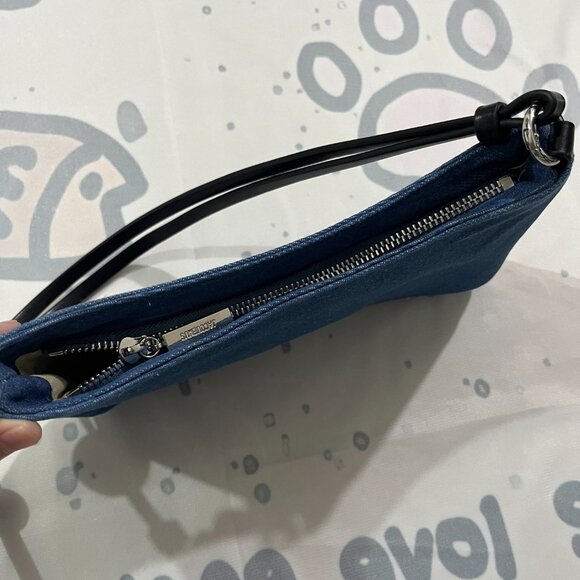 Jacquemus Le Bisou Perle Denim Shoulder Bag - Picture 6 of 7